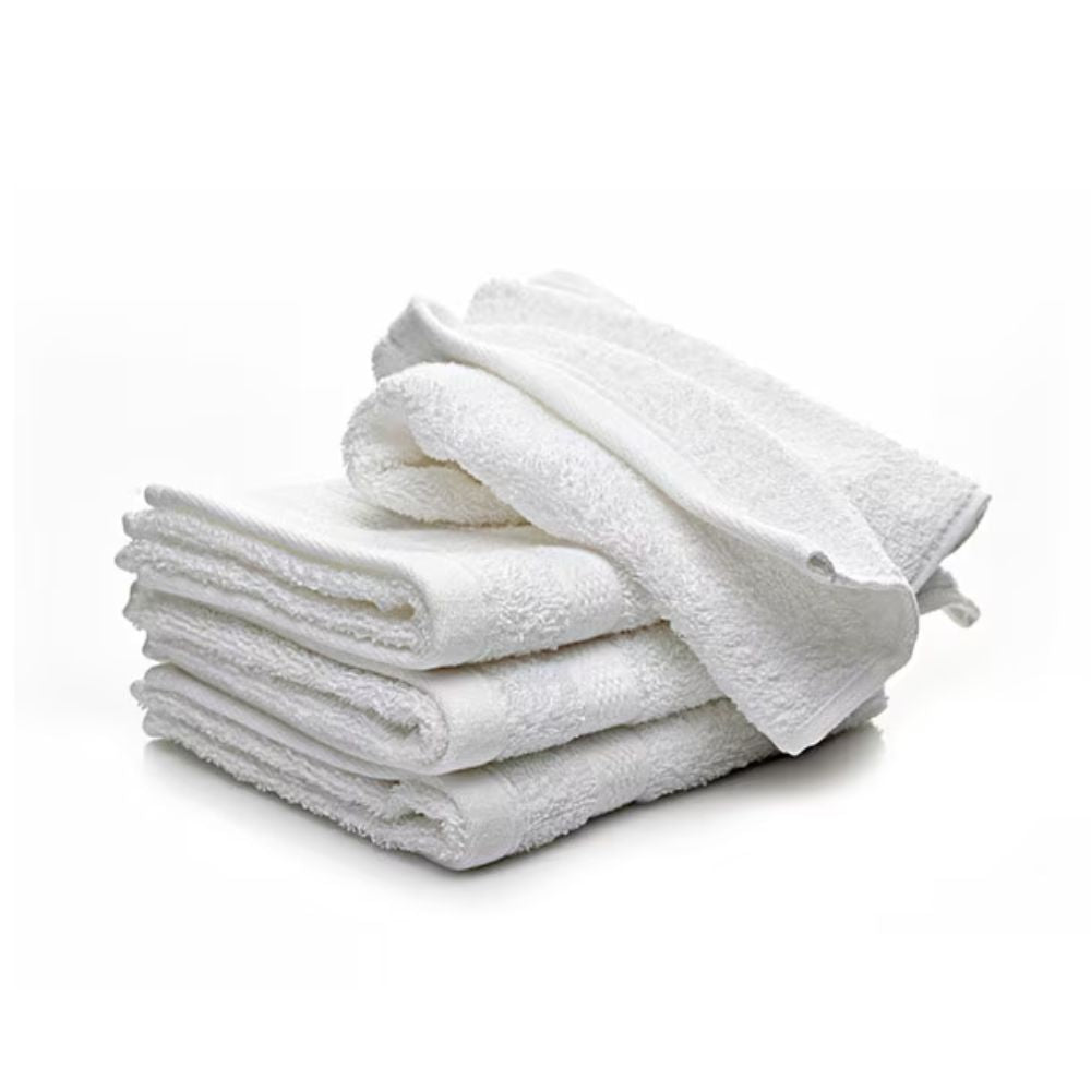 Embassy Quality Hand Terry Towels, 16"x27", 3 LBS/DZ (Made in India)