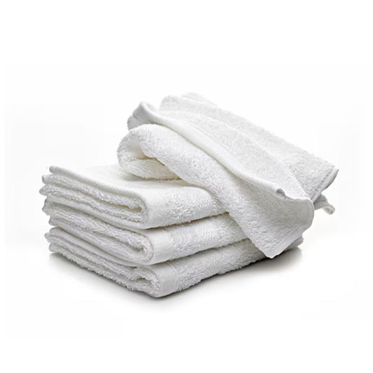 Embassy Quality Hand Terry Towels, 16"x27", 3 LBS/DZ (Made in India)