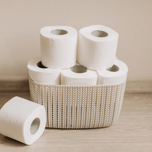 2-Ply SN-555 Toilet Paper – 400 Sheets per Roll, 96 Rolls/Case, 4.1" x 3.75"
